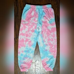 Tie-Dye Cotton Candy Sweatpants